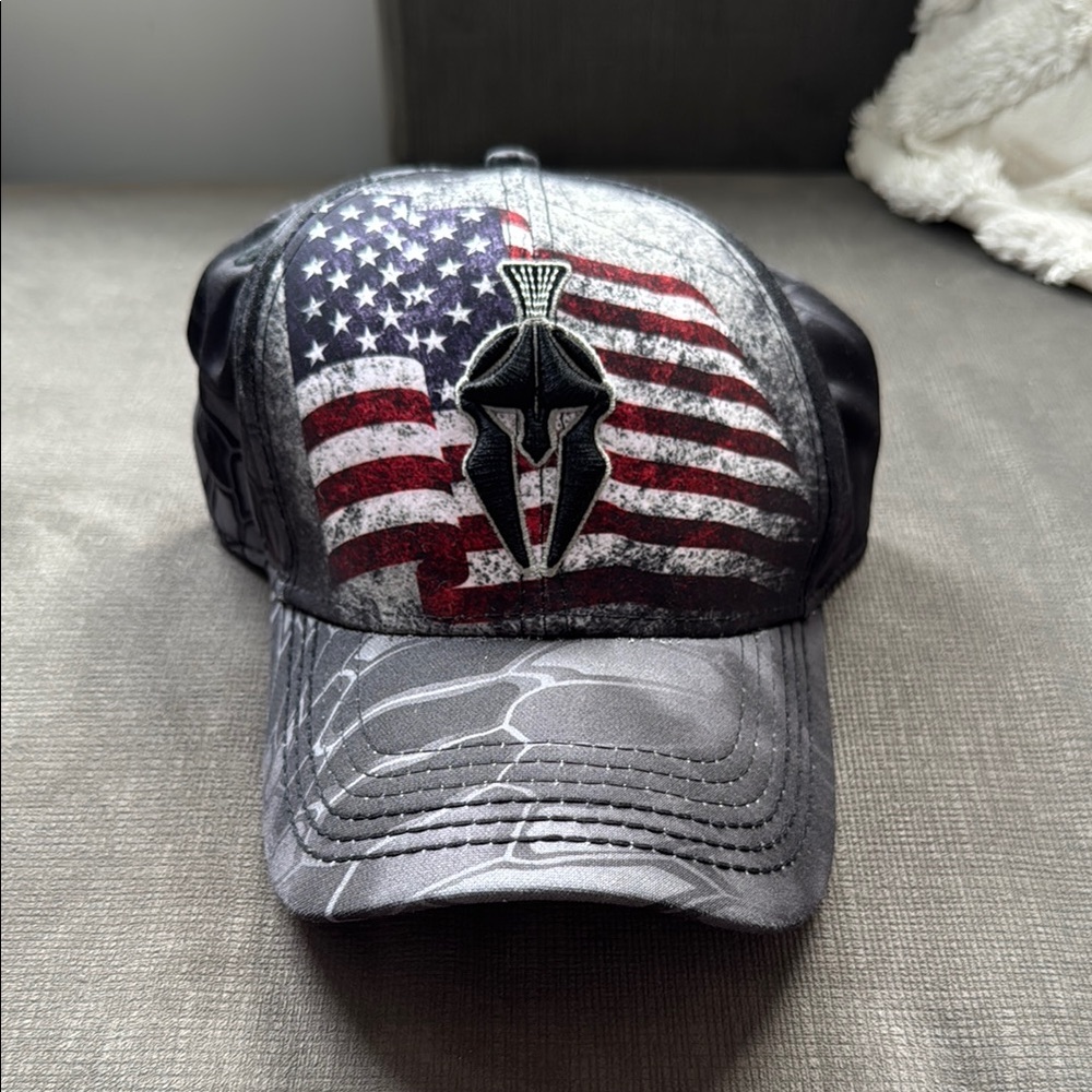 Kryptek American Flag Strapback Hat